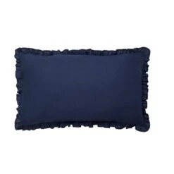 Pure Cotton Frilled Pillowcase 37 Pure Cotton Frilled Pillowcase -Habitat Store 30791122 alt01