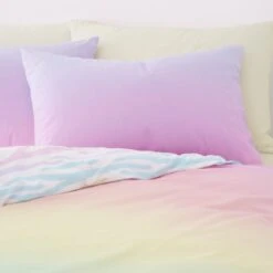 Rainbow Ombre Duvet Cover And Pillowcase Set -Habitat Store 30792067 alt02
