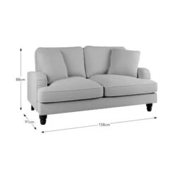 Beatrice Chunky Soft Chenille 2 Seater Sofa 21 Beatrice Chunky Soft Chenille 2 Seater Sofa -Habitat Store 30792248 alt09