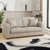 Carson Small Chunky Chenille 3 Seater Sofa -Habitat Store 30792415
