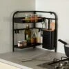 Black Smart Industrial Corner Storage Rack -Habitat Store 30795881