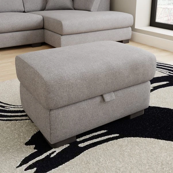 Carson Soft Texture Large Storage Footstool 3 Carson Soft Texture Large Storage Footstool