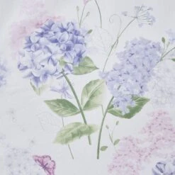 Wild Hydrangea Lilac Duvet Cover And Pillowcase Set -Habitat Store 30798233 alt02