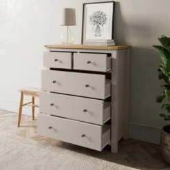 Olney 5 Drawer Chest -Habitat Store 30800660 alt02