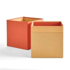 Set Of 2 Kids Foldable Cube Storage -Habitat Store 30801372 alt01