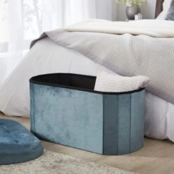Velvet Lozenge Ottoman -Habitat Store 30801375 alt05