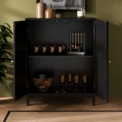Franco Small Cabinet, Black -Habitat Store 30801911 alt02