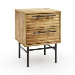 Bryant 2 Drawer Bedside Table -Habitat Store 30801932 alt01