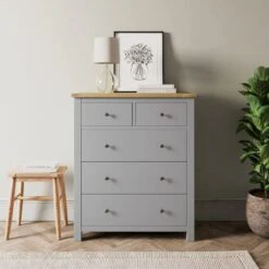 Olney 5 Drawer Chest -Habitat Store 30802189