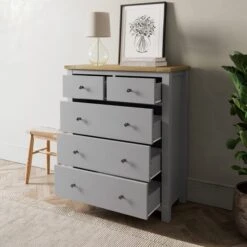 Olney 5 Drawer Chest -Habitat Store 30802189 alt02