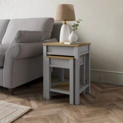 Olney Nest Of Tables With Storage 31 Olney Nest Of Tables With Storage -Habitat Store 30802190 alt02