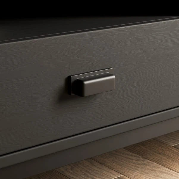 Fulton Extra Wide TV Unit, Black For TVs Up To 80" 6 Fulton Extra Wide TV Unit, Black For TVs Up To 80" - Image 4