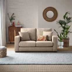 Carson Deep Sit Chunky Multi Weave 2 Seater Sofa -Habitat Store 30803520