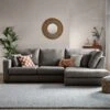 Carson Deep Sit Chunky Multi Weave Corner Sofa -Habitat Store 30803528