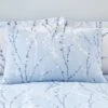Belle Blue Standard Pillowcase Pair 2 Belle Blue Standard Pillowcase Pair -Habitat Store 30807331