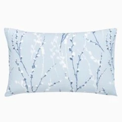 Belle Blue Standard Pillowcase Pair -Habitat Store 30807331 alt02