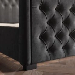 Elodie Buttoned Velvet Bed Frame -Habitat Store 30807496 alt03