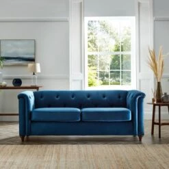 Chesterfield Opulent Velvet 3 Seater Sofa
