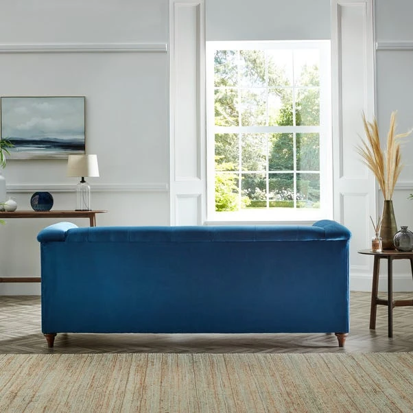 Chesterfield Opulent Velvet 3 Seater Sofa 6 Chesterfield Opulent Velvet 3 Seater Sofa - Image 4