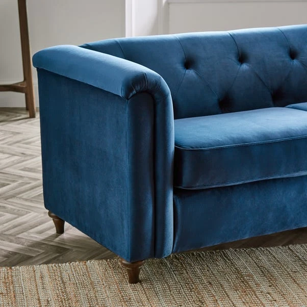 Chesterfield Opulent Velvet 3 Seater Sofa 8 Chesterfield Opulent Velvet 3 Seater Sofa - Image 6