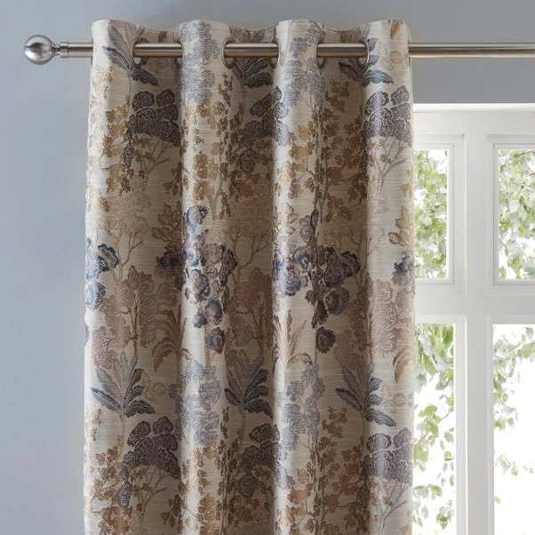 Folk Tree Eyelet Curtains 3 Folk Tree Eyelet Curtains