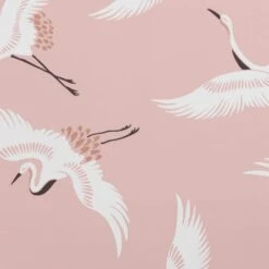 Japandi Cranes Blackout Blush Roller Blind -Habitat Store 30810279 alt01