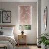 Japandi Cranes Blackout Blush Roller Blind -Habitat Store 30810281