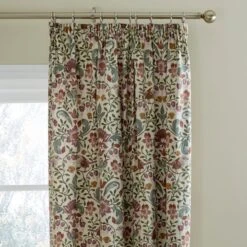 Ruskin Cotton Pencil Pleat Curtains -Habitat Store 30810931