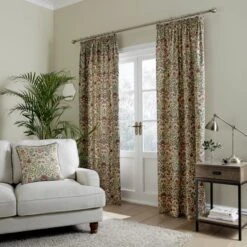 Ruskin Cotton Pencil Pleat Curtains -Habitat Store 30810931 alt01