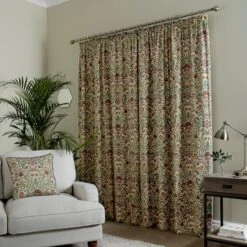 Ruskin Cotton Pencil Pleat Curtains -Habitat Store 30810946 alt04
