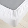 Pure Cotton Toggled Fitted Sheet 1 Pure Cotton Toggled Fitted Sheet -Habitat Store 30812941