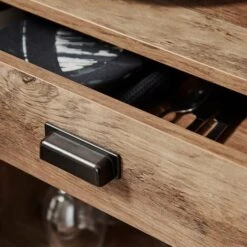 Fulton Compact Wine Cabinet, Pine Effect 10 Fulton Compact Wine Cabinet, Pine Effect -Habitat Store 30816894 alt02