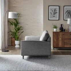 Sven Tonal Weave 2 Seater Sofa -Habitat Store 30818043 alt04