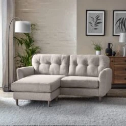 Sven Tonal Weave Reversible Corner Chaise Sofa -Habitat Store 30818049 alt02