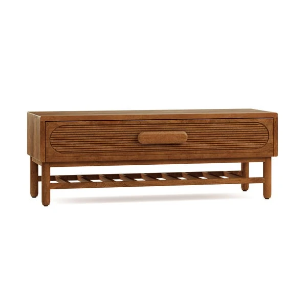 Khari Standard TV Unit Mango Wood For TVs Up To 50" 4 Khari Standard TV Unit Mango Wood For TVs Up To 50" - Image 2