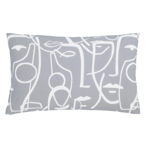 Everett Grey Reversible Duvet Cover And Pillowcase Set 8 Everett Grey Reversible Duvet Cover And Pillowcase Set - Image 6