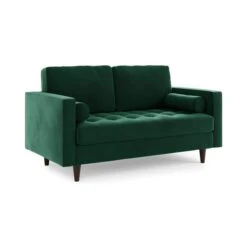 Zoe Velvet 2 Seater Sofa 29 Zoe Velvet 2 Seater Sofa -Habitat Store 30825925 alt01