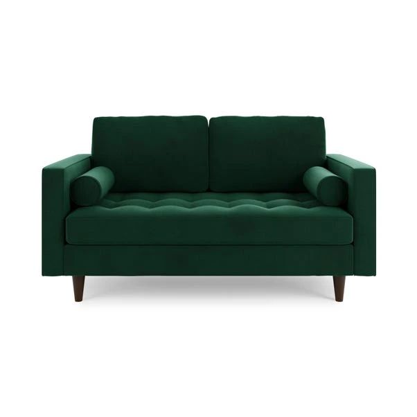 Zoe Velvet 2 Seater Sofa 11 Zoe Velvet 2 Seater Sofa - Image 9