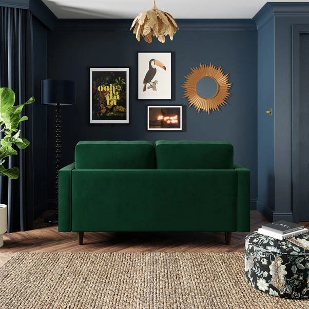 Zoe Velvet 2 Seater Sofa 13 Zoe Velvet 2 Seater Sofa - Image 11