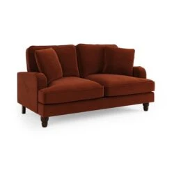 Beatrice Matte Velvet 2 Seater Sofa -Habitat Store 30825957 alt01