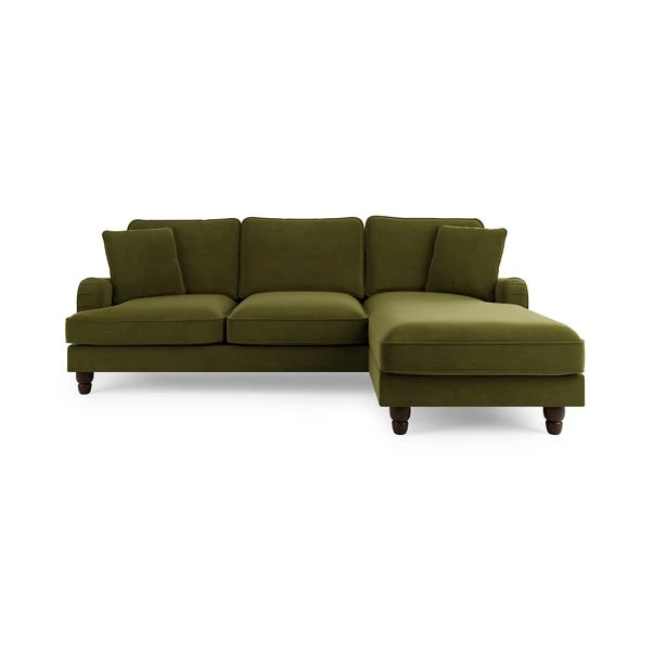 Beatrice Matte Velvet Corner Sofa 13 Beatrice Matte Velvet Corner Sofa - Image 11