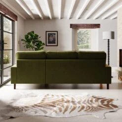 Beatrice Matte Velvet Corner Sofa 33 Beatrice Matte Velvet Corner Sofa -Habitat Store 30826053 alt03