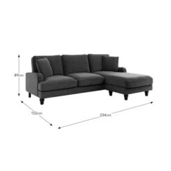 Beatrice Matte Velvet Corner Sofa 37 Beatrice Matte Velvet Corner Sofa -Habitat Store 30826053 alt09