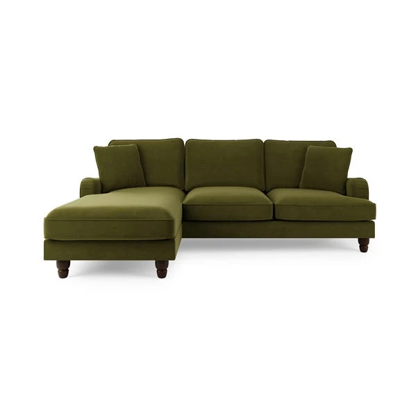 Beatrice Matte Velvet Corner Sofa 5 Beatrice Matte Velvet Corner Sofa - Image 3