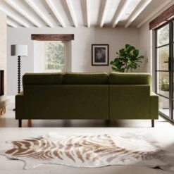 Beatrice Matte Velvet Corner Sofa 25 Beatrice Matte Velvet Corner Sofa -Habitat Store 30826054 alt03