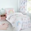 Watercolour Rainbow Duvet Cover And Pillowcase Set