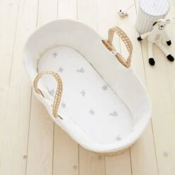 Pack Of 2 Jersey Blue Koala Fitted Sheets -Habitat Store 30826501