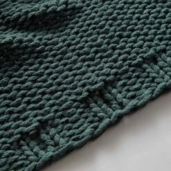 Chunky Knit Recycled Throw 130cm X 170cm -Habitat Store 30826699 alt03