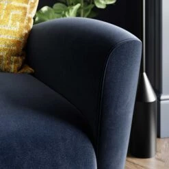 Sven Modern Velvet Wing Chair -Habitat Store 30827479 alt02