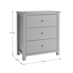 Olney 3 Drawer Chest -Habitat Store 30828261 alt09